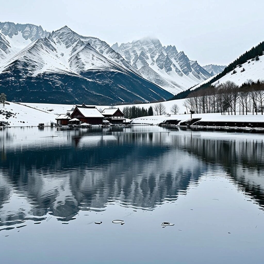 中式 | 冬日景观
